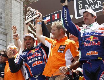 فرنسيان توجا ببطولة رالي داكار